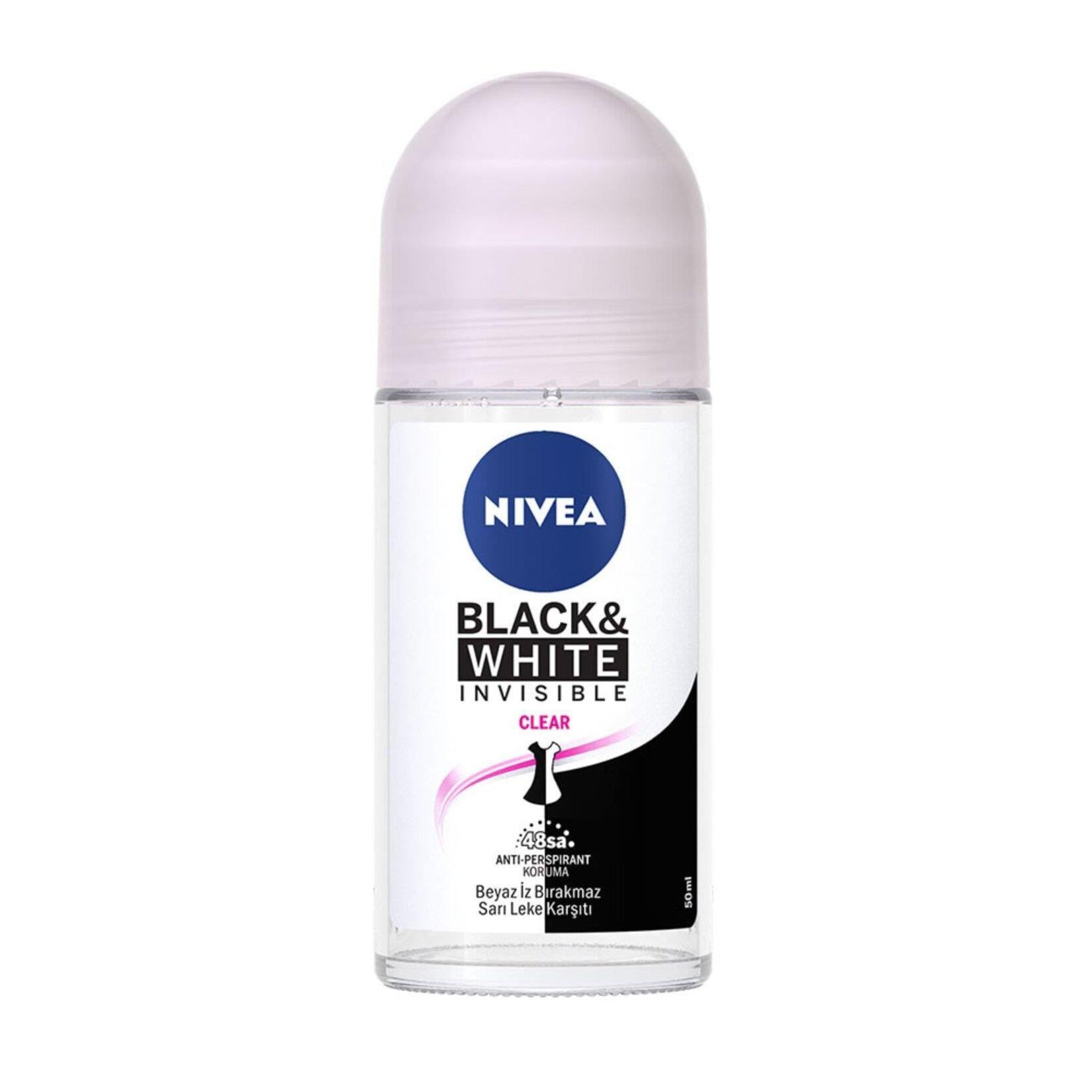 NİVEA ROLL ON BAYAN 50 ML İNVİSİBLE CLEAR