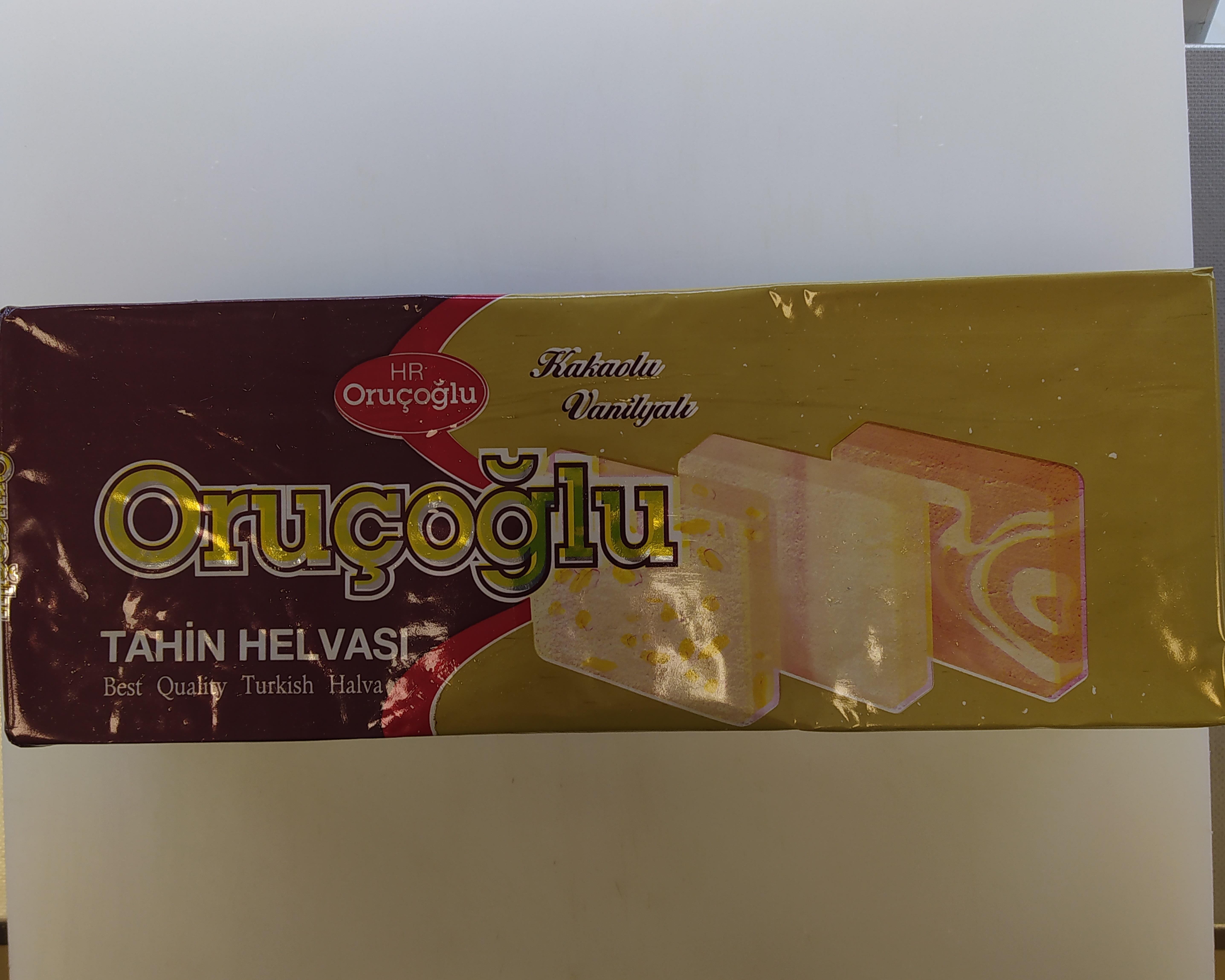 ORUÇOĞLU HELVA KAKAOLU 2500 GR BLOK