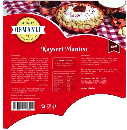OSMANLI KAYSERİ MANTISI 500GR ÖZEL