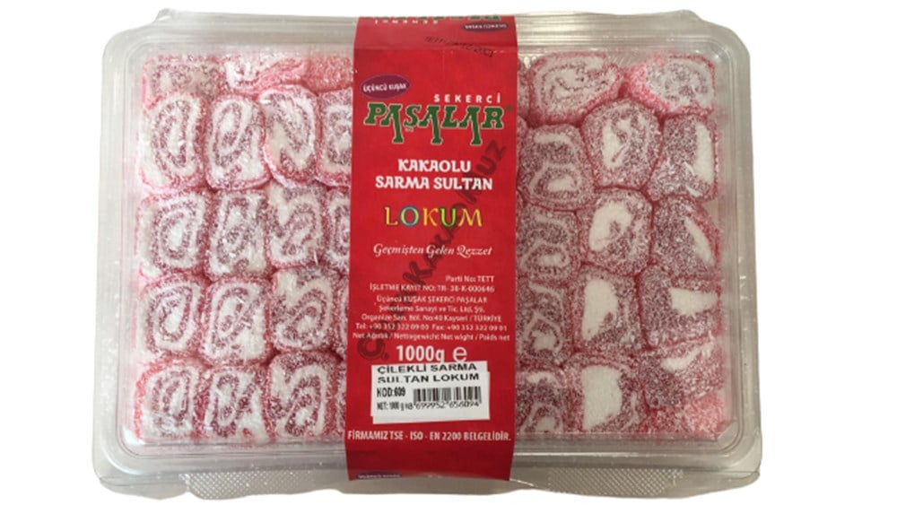PAŞALAR ÇİLEK ARML. SARMA SULTAN LOKUM 1 KG