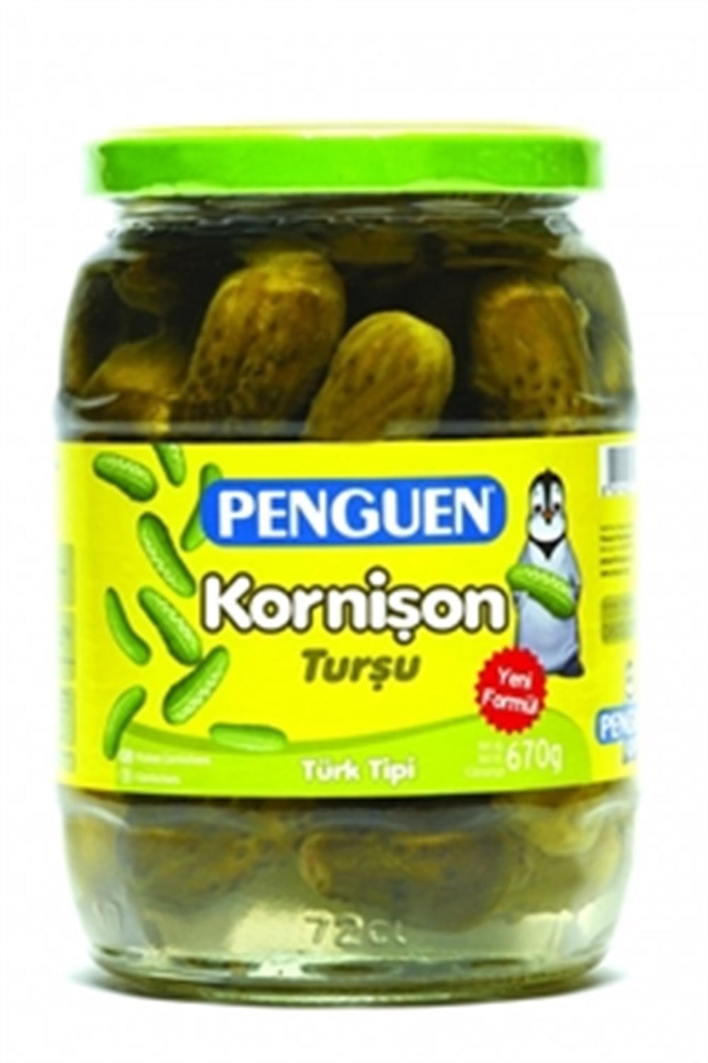 PENGUEN KORNİŞON TURŞU ACILI 670 GR