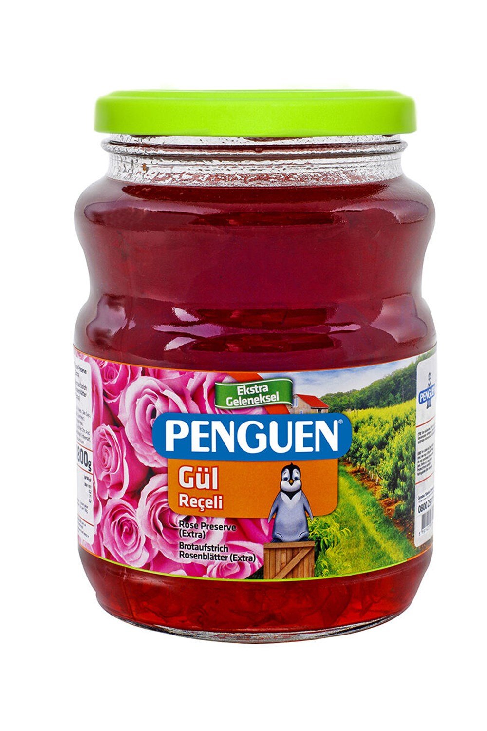 PENGUEN REÇEL 1800 GR GÜL  