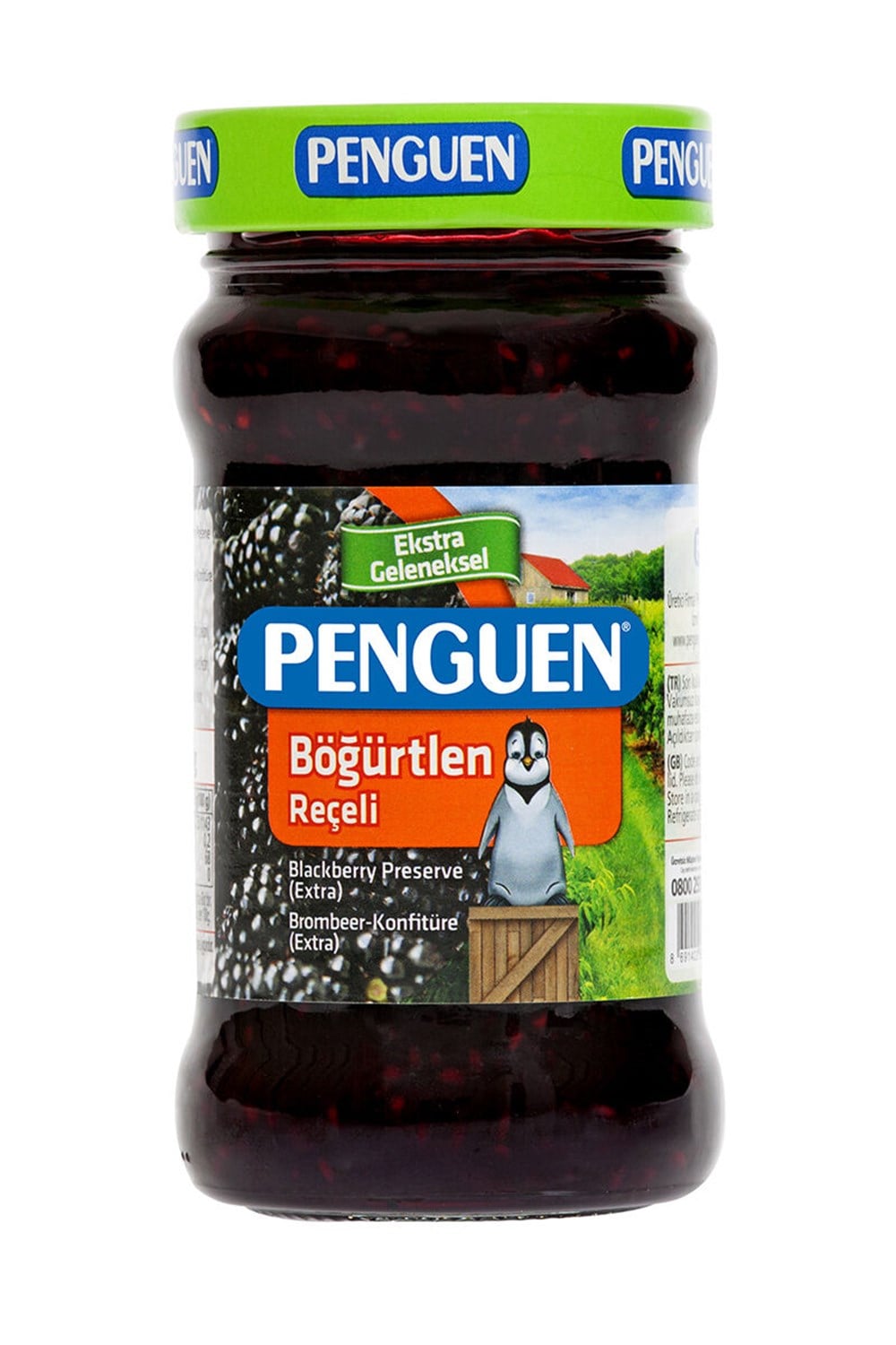 PENGUEN REÇEL 380 GR BÖĞÜRTLEN 