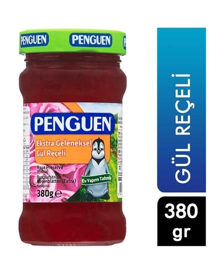 PENGUEN REÇEL 380 GR GÜL 