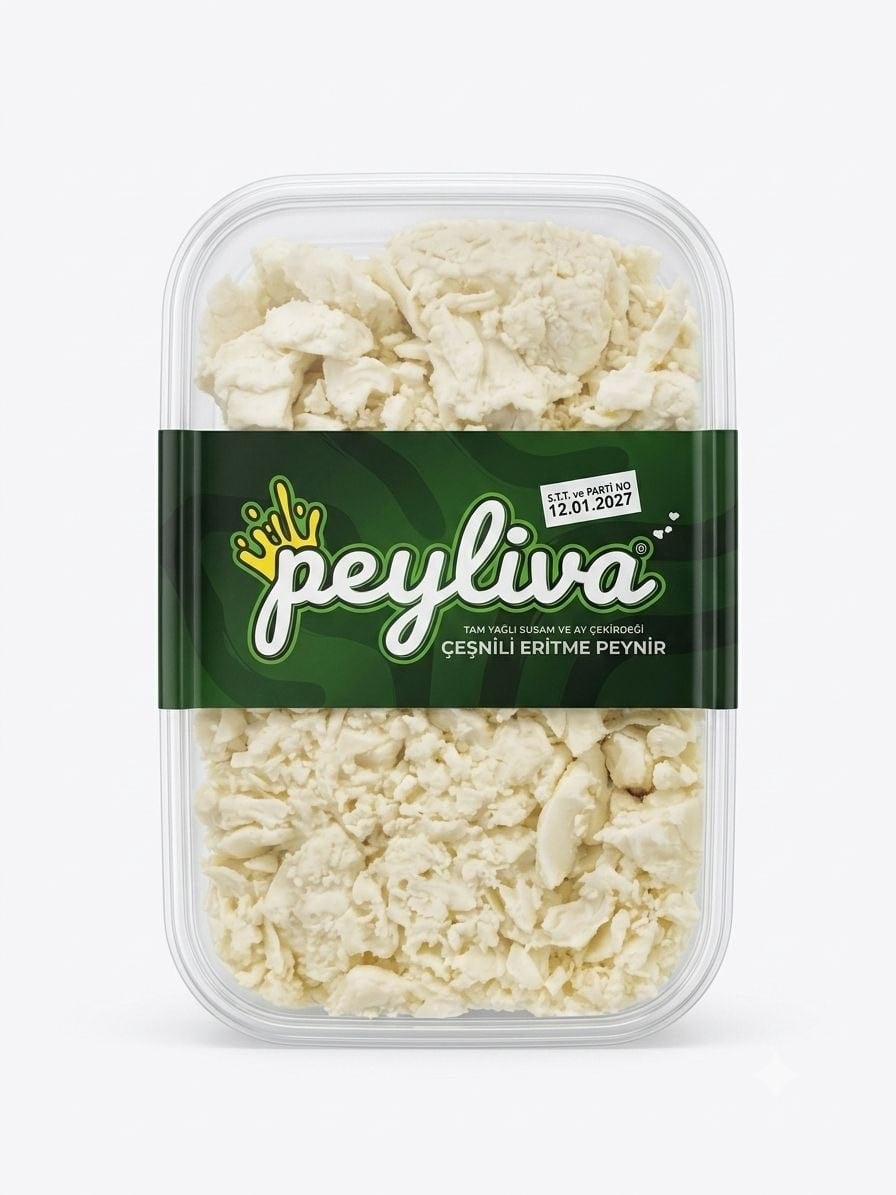 PEYLİVA ÇEŞNİLİ ERİTME PEYNİR 700GR