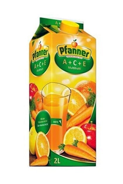 PFANNER 2 LT A-C-E KARIŞIK MEYVE HAVUÇLU 