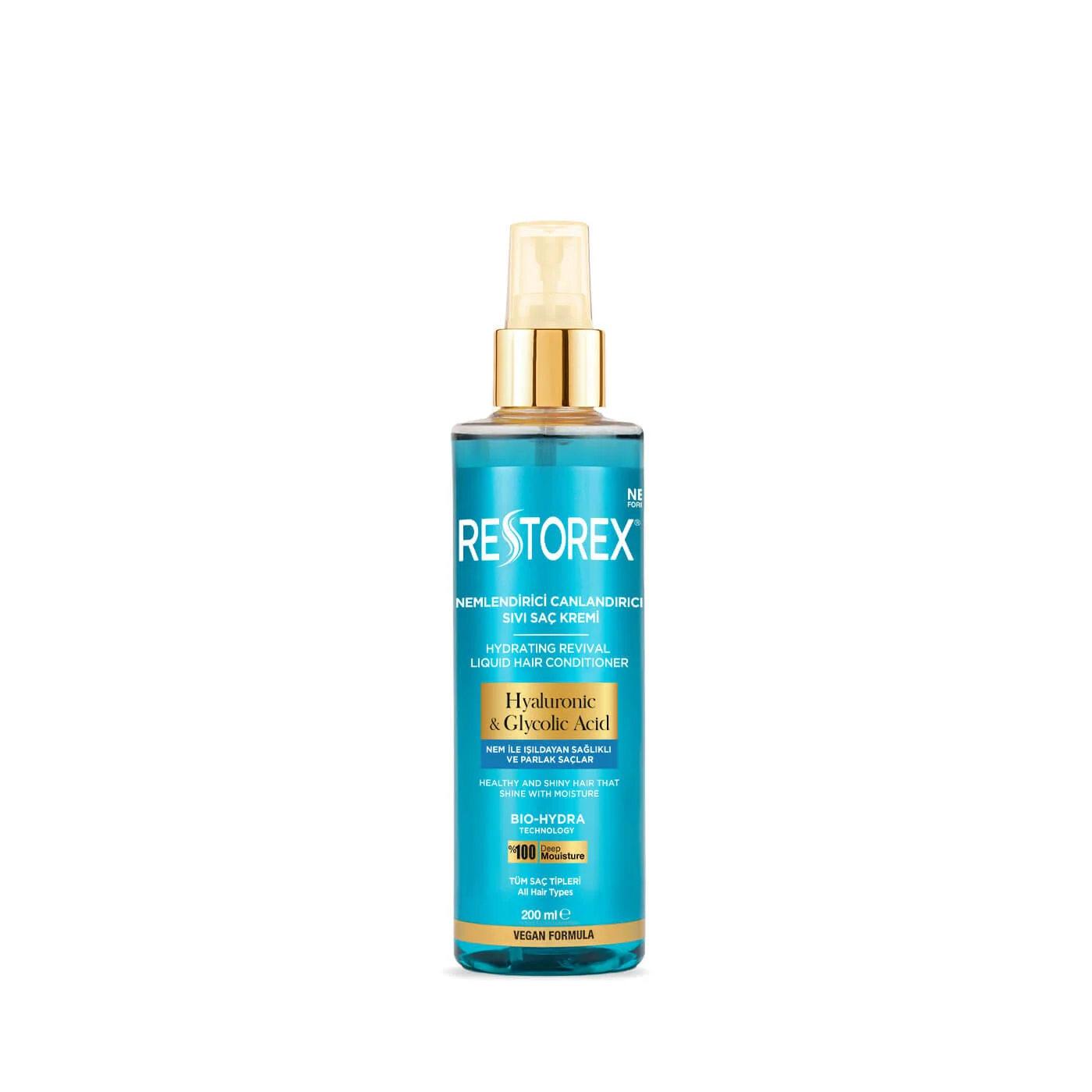 RESTOREX SIVI SAÇ KREMİ 200 ML HYALURONİC GLYCOLİC