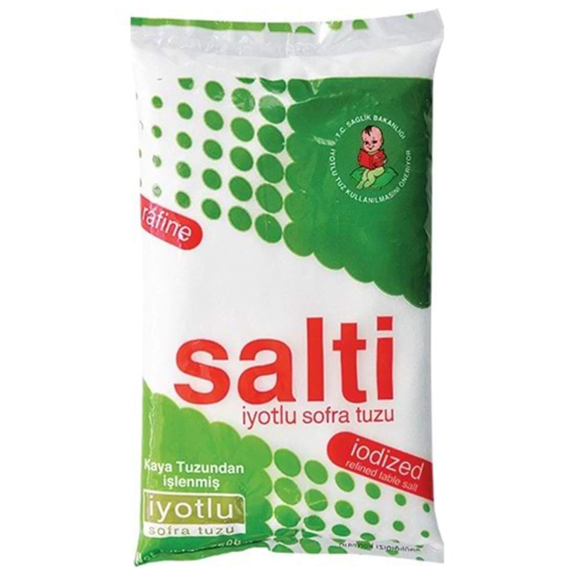 SALTİ RAFİNE KAYA TUZU 3 KG