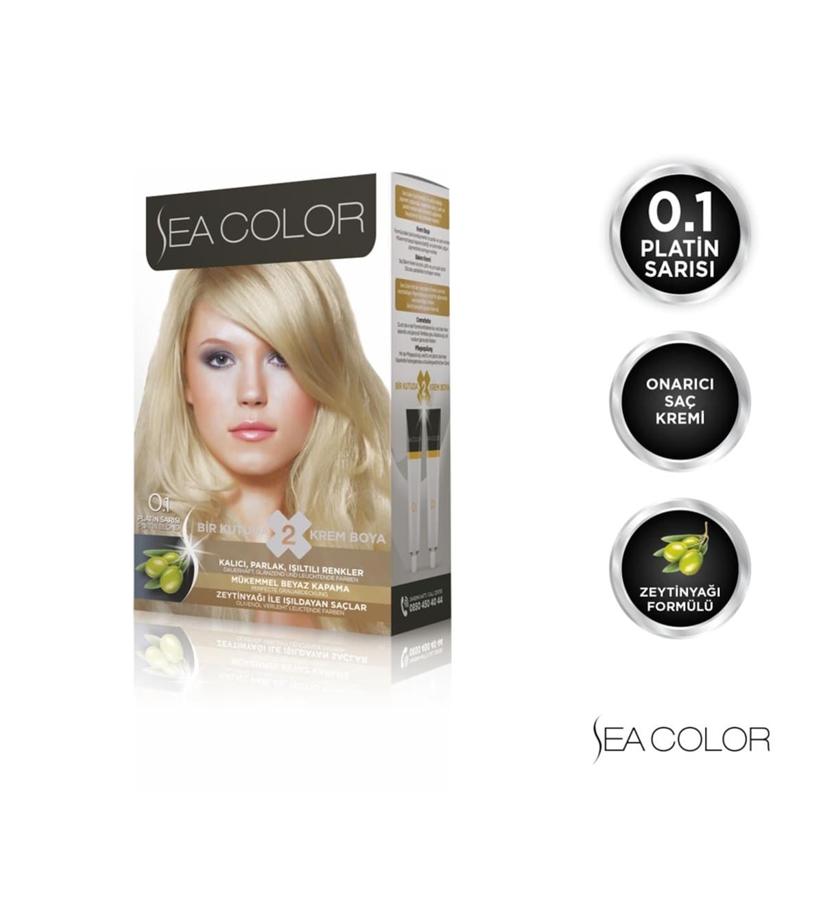SEA COLOR SET 0-1 PLATİN SARISI
