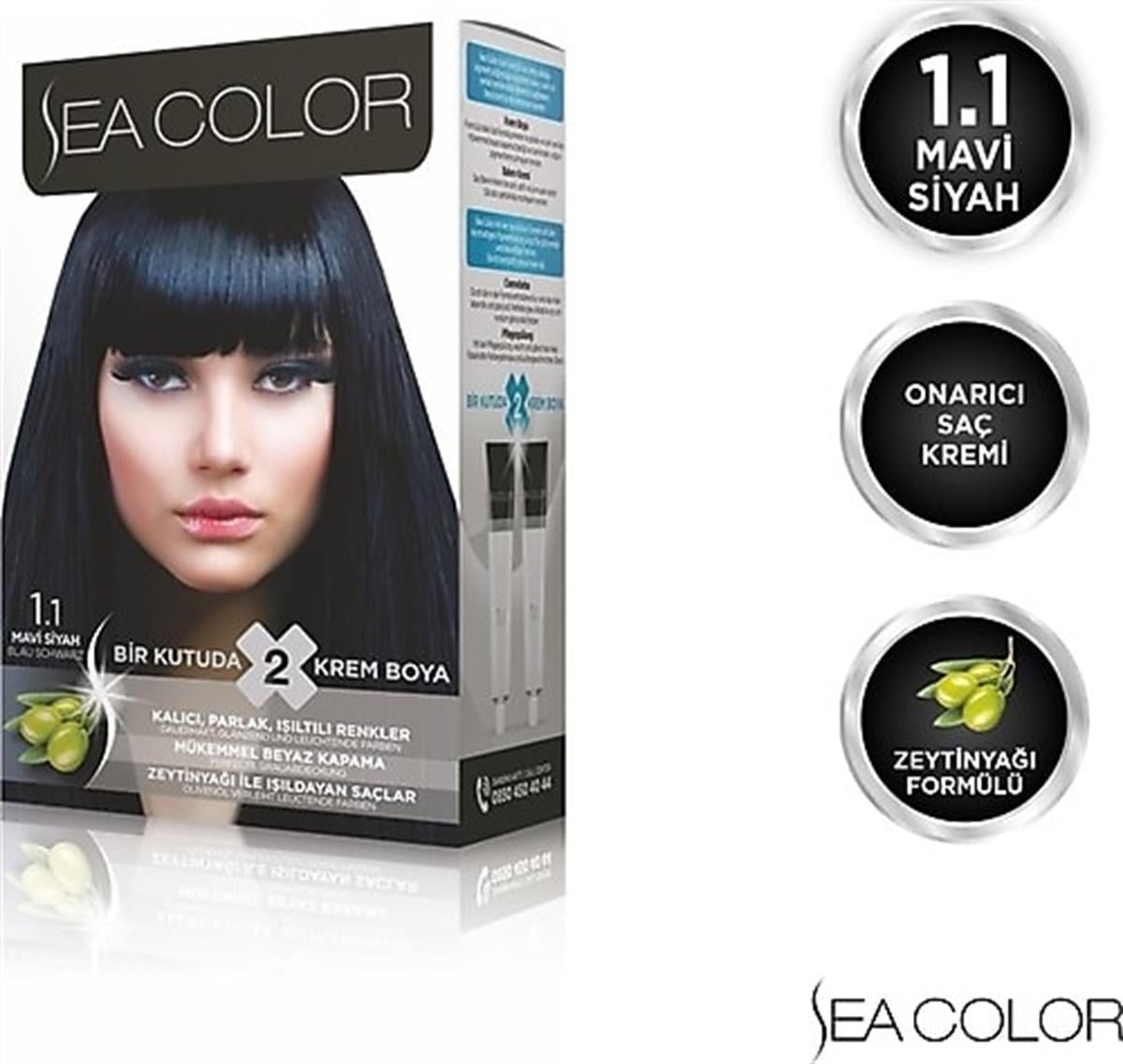 SEA COLOR SET 1-1 MAVİ SİYAH