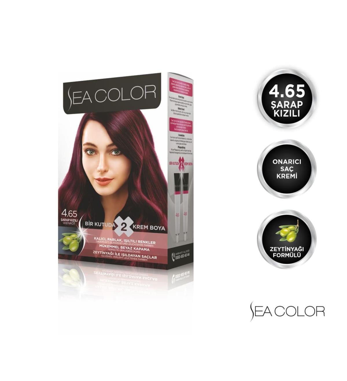 SEA COLOR SET 4-65 ŞARAP KIZILI 
