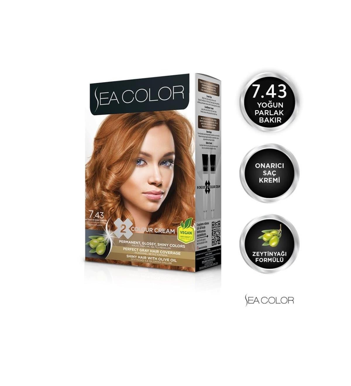 SEA COLOR SET 7-43 Y.PARLAK BAKIR 