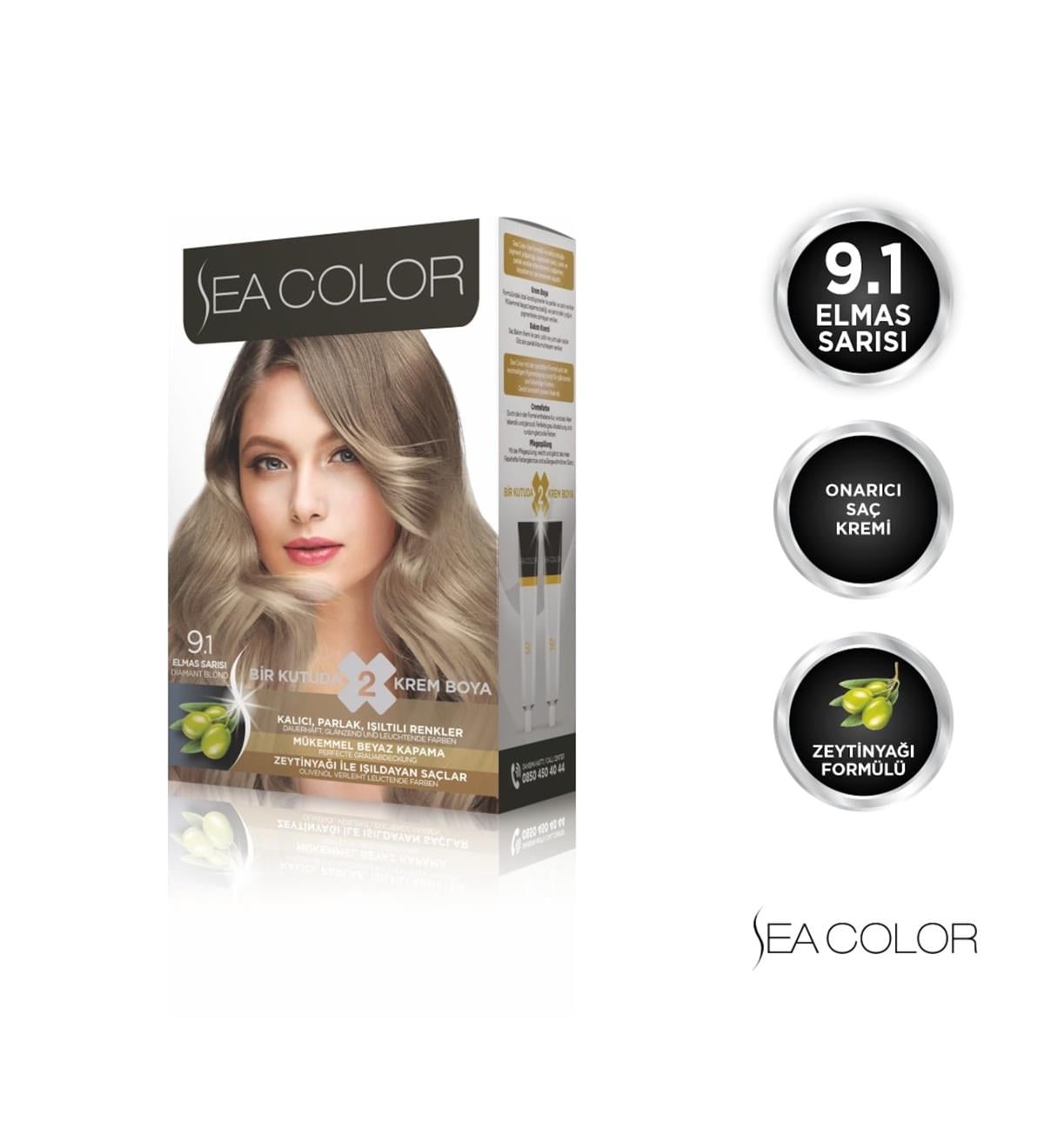 SEA COLOR SET 9-1 ELMAS SARISI 