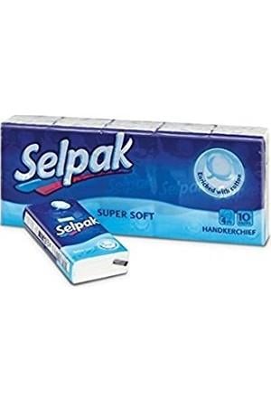 SELPAK KLASİK MENDİL 10 LU