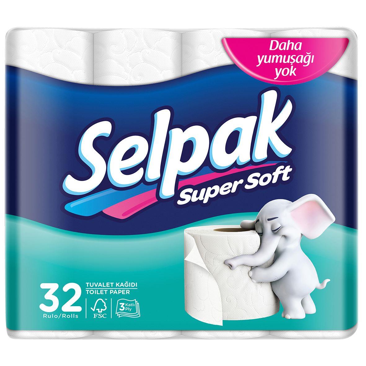 SELPAK TUVALET KAĞIDI 32 Lİ 4 KATLI