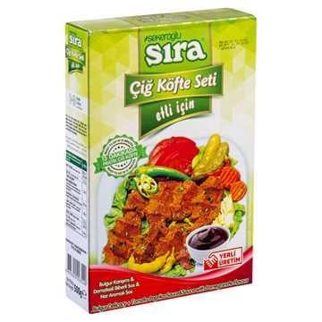 SIRA ÇİĞ KÖFTE SETİ 500GR ETLİ 