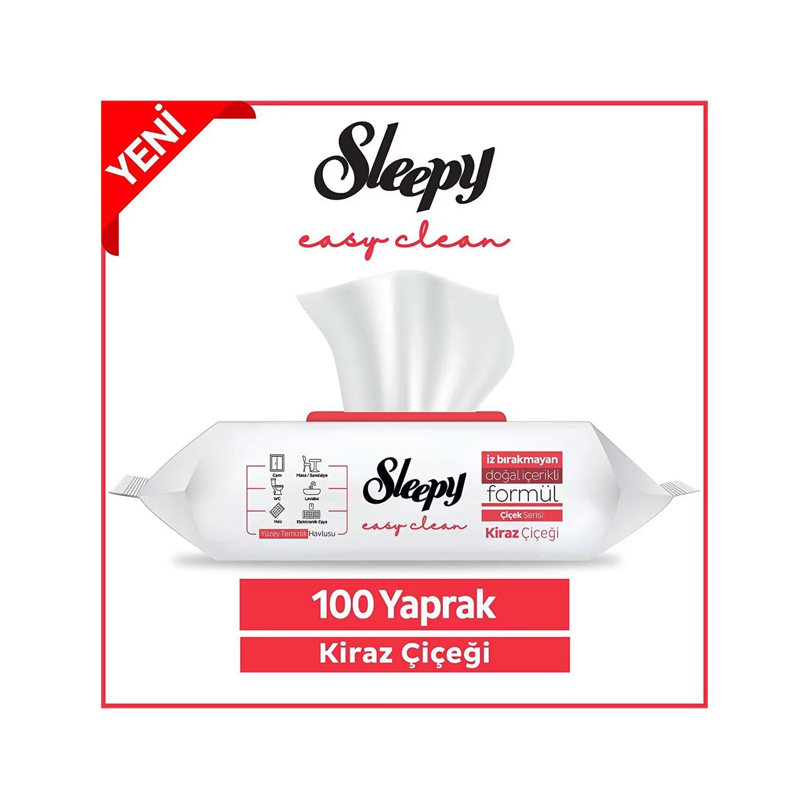SLEEPY YÜZEY TEM. HAVLUSU 100LÜ KİRAZ