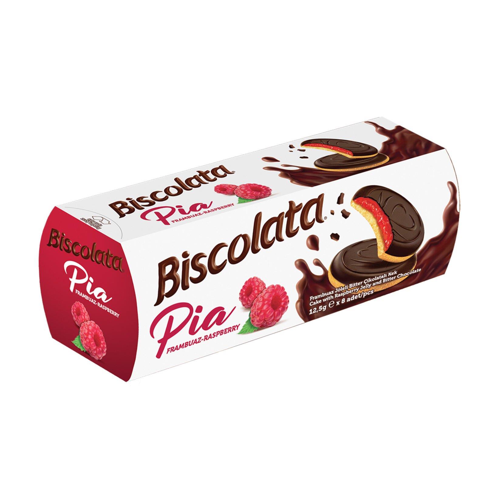 ŞÖLEN BİSCOLATA PİA FRAMBUAZ 100 GR.