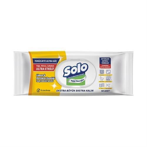 SOLO YÜZ.TEM.HAVLUSU 100LÜ LİMON-PORTA 
