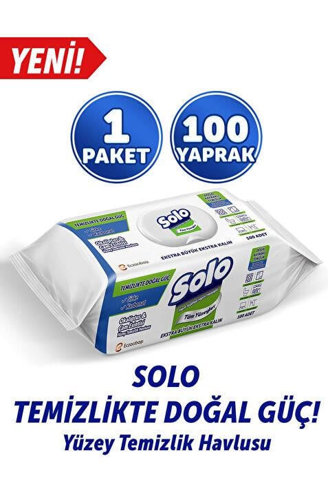 SOLO YÜZ.TEM.HAVLUSU 100LÜ OKALİPTUS ÇAM.