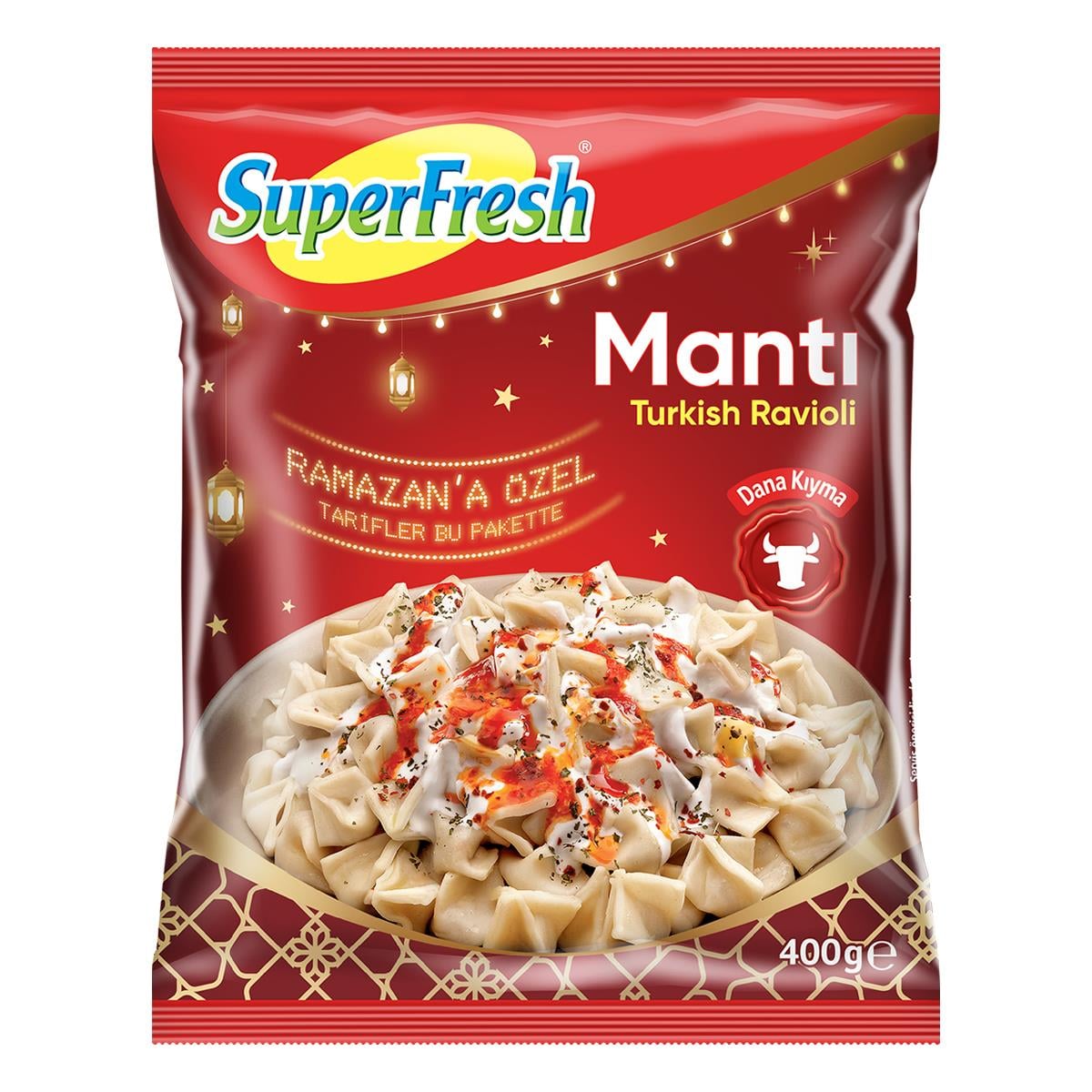 SÜPERFRESH MANTI 400 GR