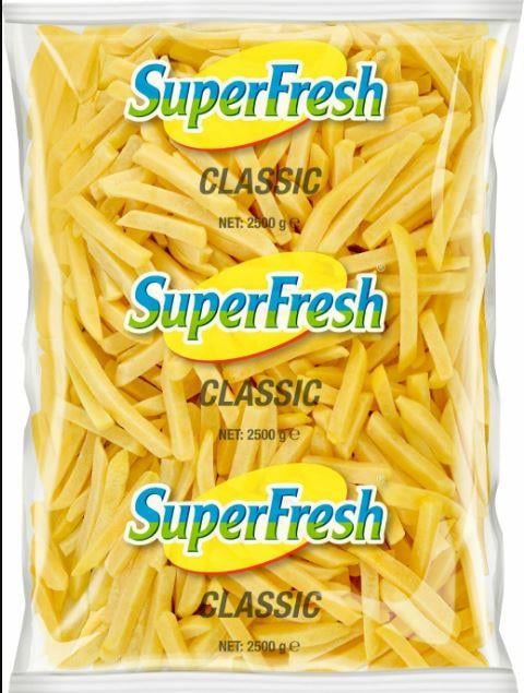 SÜPERFRESH PATATES 2500 GR KLASİK