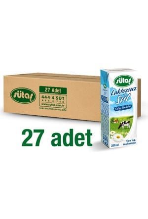 SÜTAŞ SÜT SADE 200 ML Y.YAĞLI 