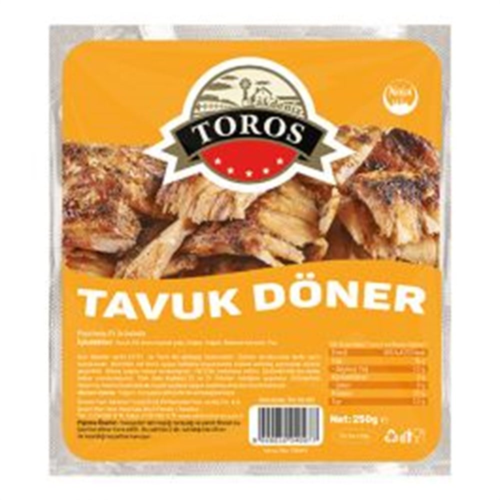 TOROS TAVUK DÖNER 250GR 