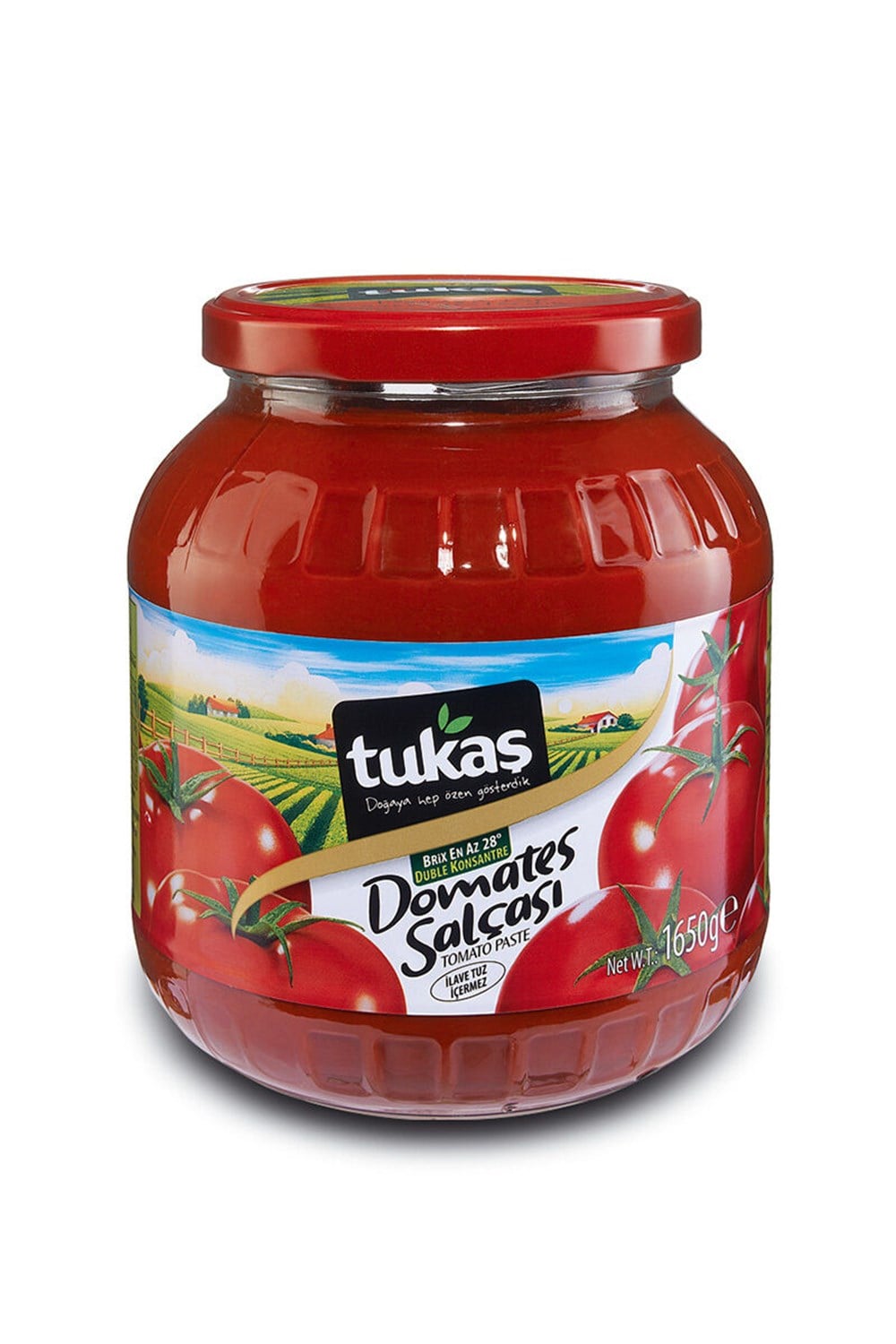 TUKAŞ DOMATES SALÇASI 1650 GR CAM *6