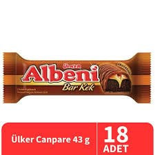 ÜLKER ALBENİ KEK 43 GR*18'Lİ