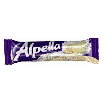 ÜLKER ALPELLA 3GEN GOFRET BEYAZ 28 GR 