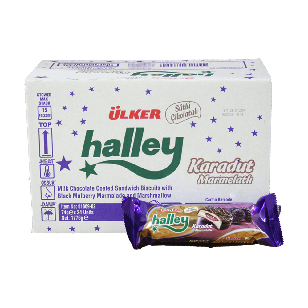 ÜLKER HALLEY KARADUT MİNİ 74 GR 1869-2