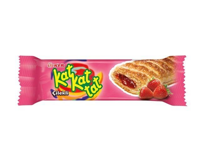 ÜLKER KATKAT TAT ÇİLEKLİ 28 GR