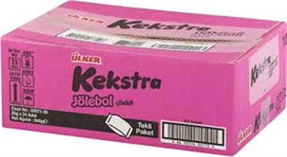 ÜLKER KEKSTRA ÇİLEKLİ 40 GR 677-7