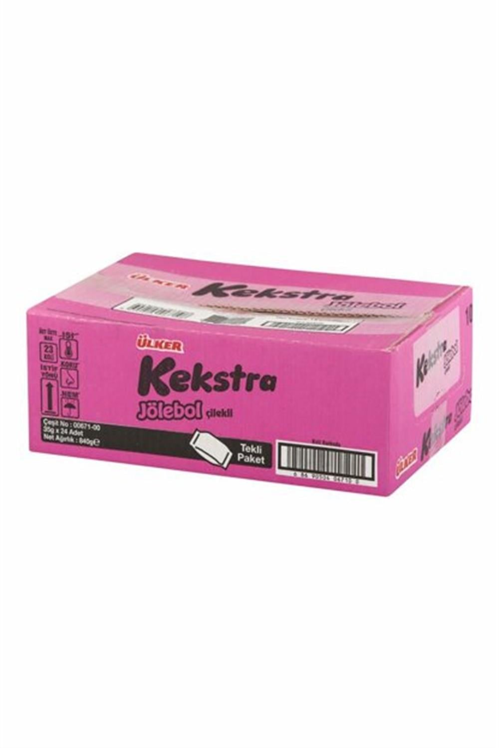 ÜLKER KEKSTRA ÇİLEKLİ 40 GR 677-7
