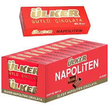 ÜLKER NAPOLİTEN SÜTLÜ ÇİKOLATA 33 GR