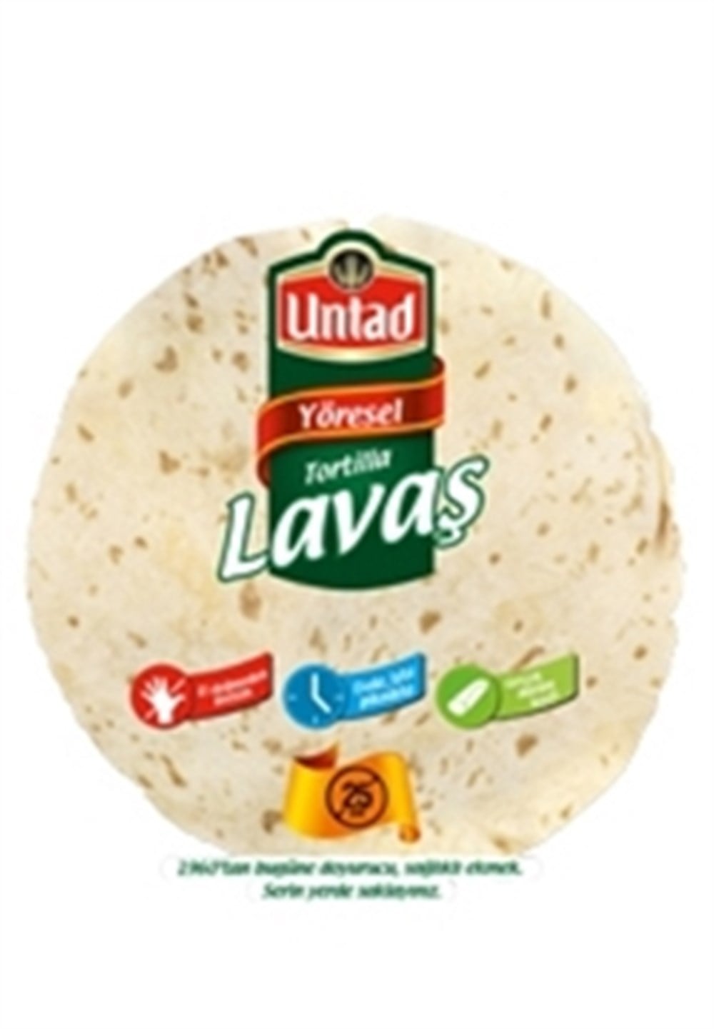UNTAD LAVAŞ EKMEĞİ 8 Lİ 560 GR