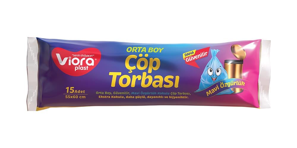 VİORA ÇÖP TOR.BÜYÜK MAVİ VRP-133