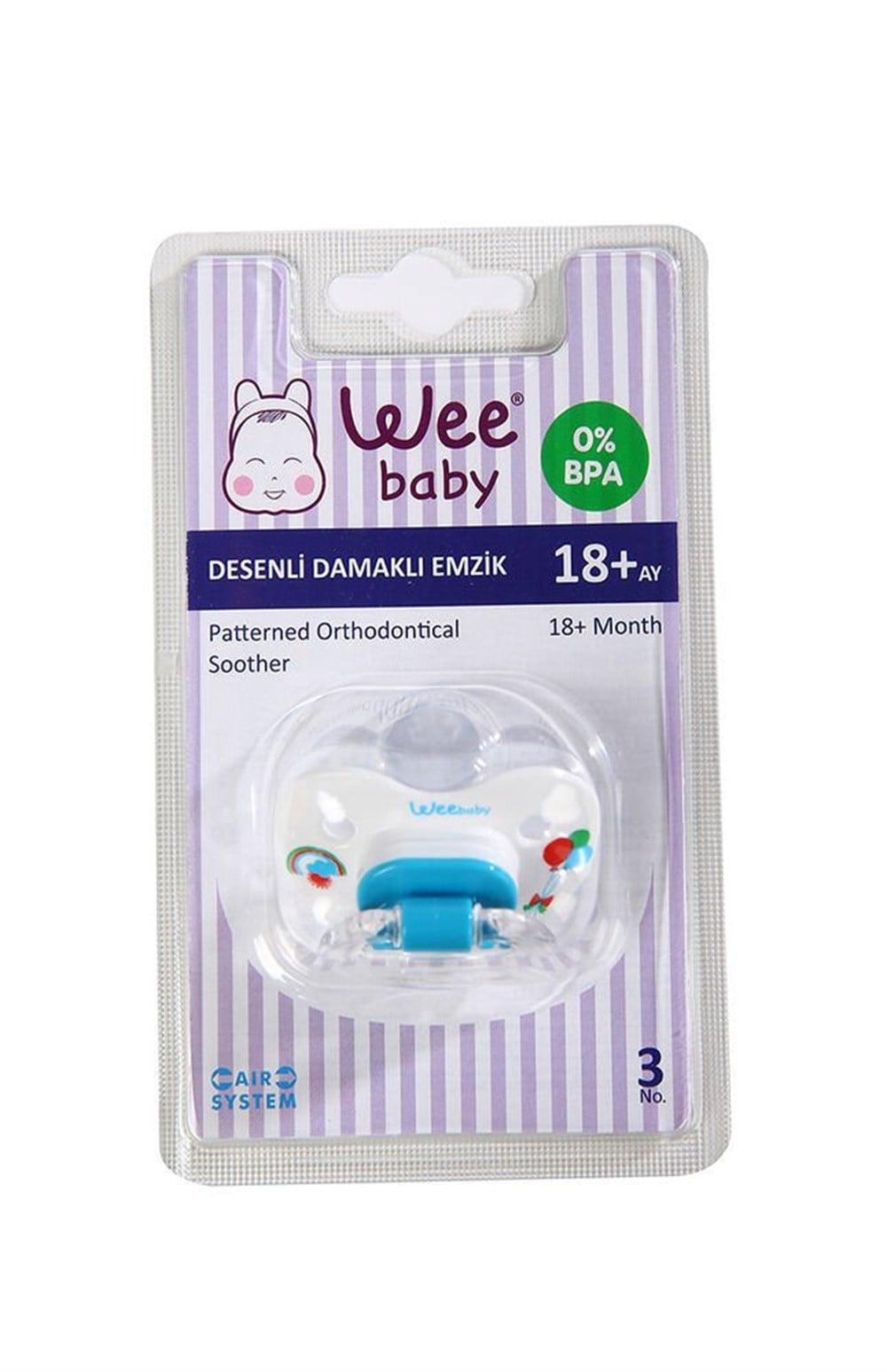 WEEBABY 835 DESENLİ EMZİK NO 3