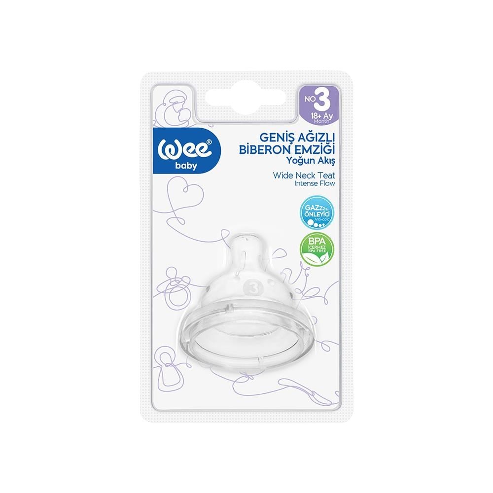 WEEBABY 854 BİBERON EMZİĞİ GENİŞ NO:3