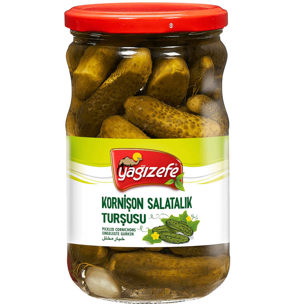 YAĞIZEFE KORNİŞON TURŞU 650 GR