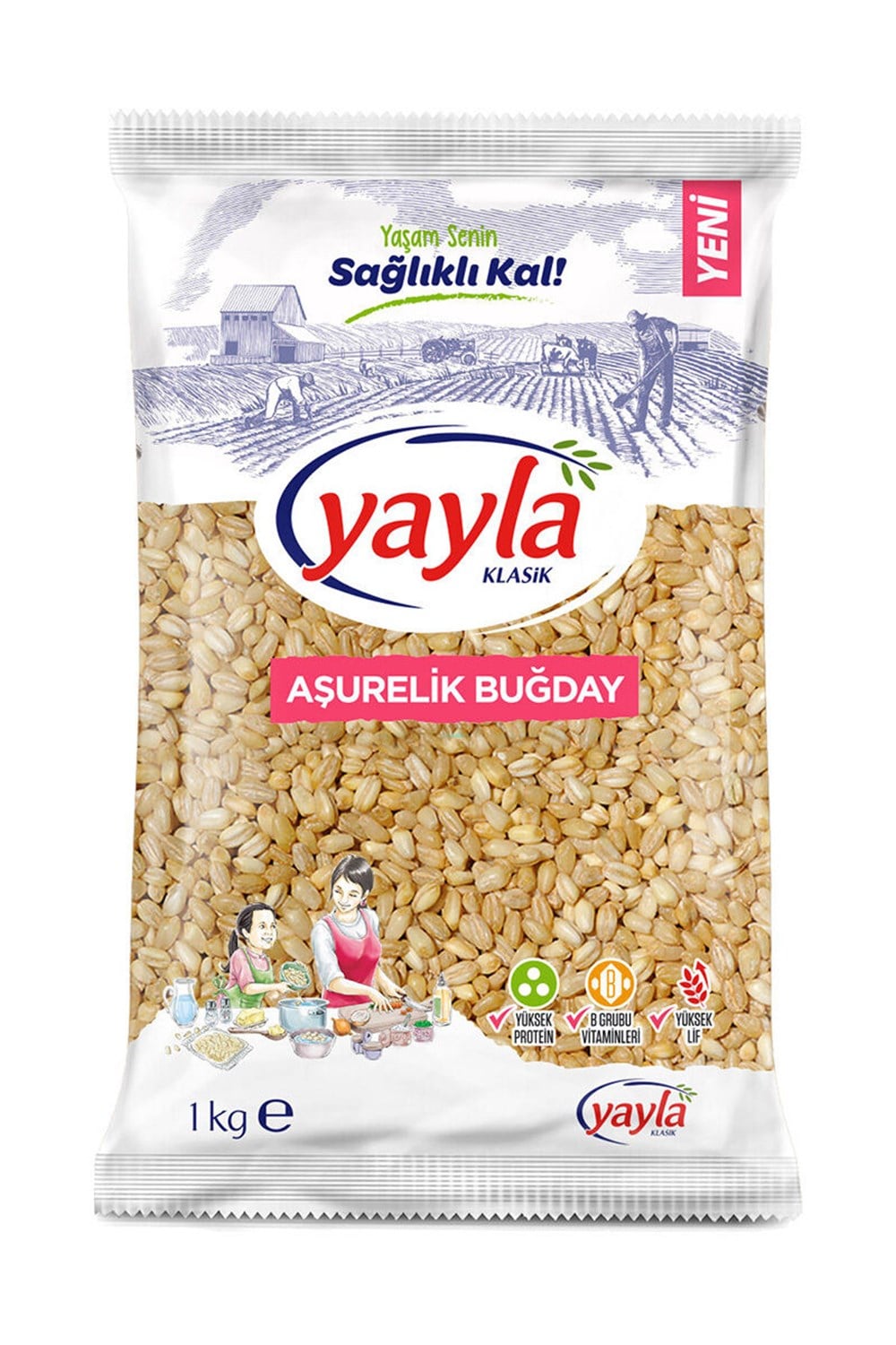 YAYLA AŞURELİK BUĞDAY 1 KG