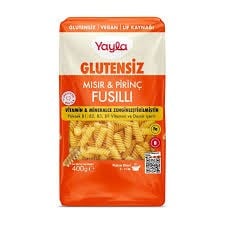 YAYLA BAK.MAKARNASI 400GR GLU.MSR-PRNÇ FUSILLI