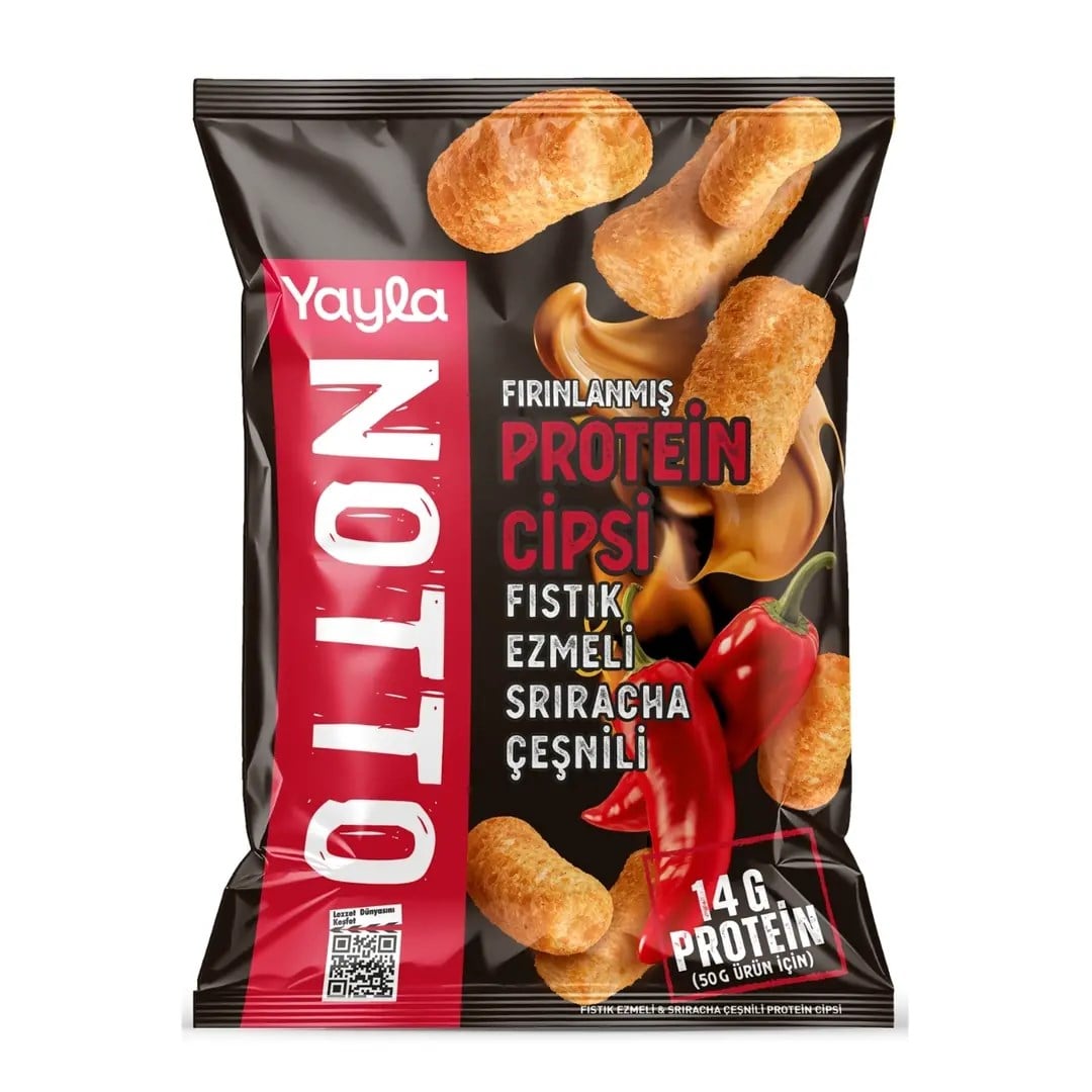 YAYLA NOTTO PROTEİN CİPS 50GR FIS-SRİRACHA
