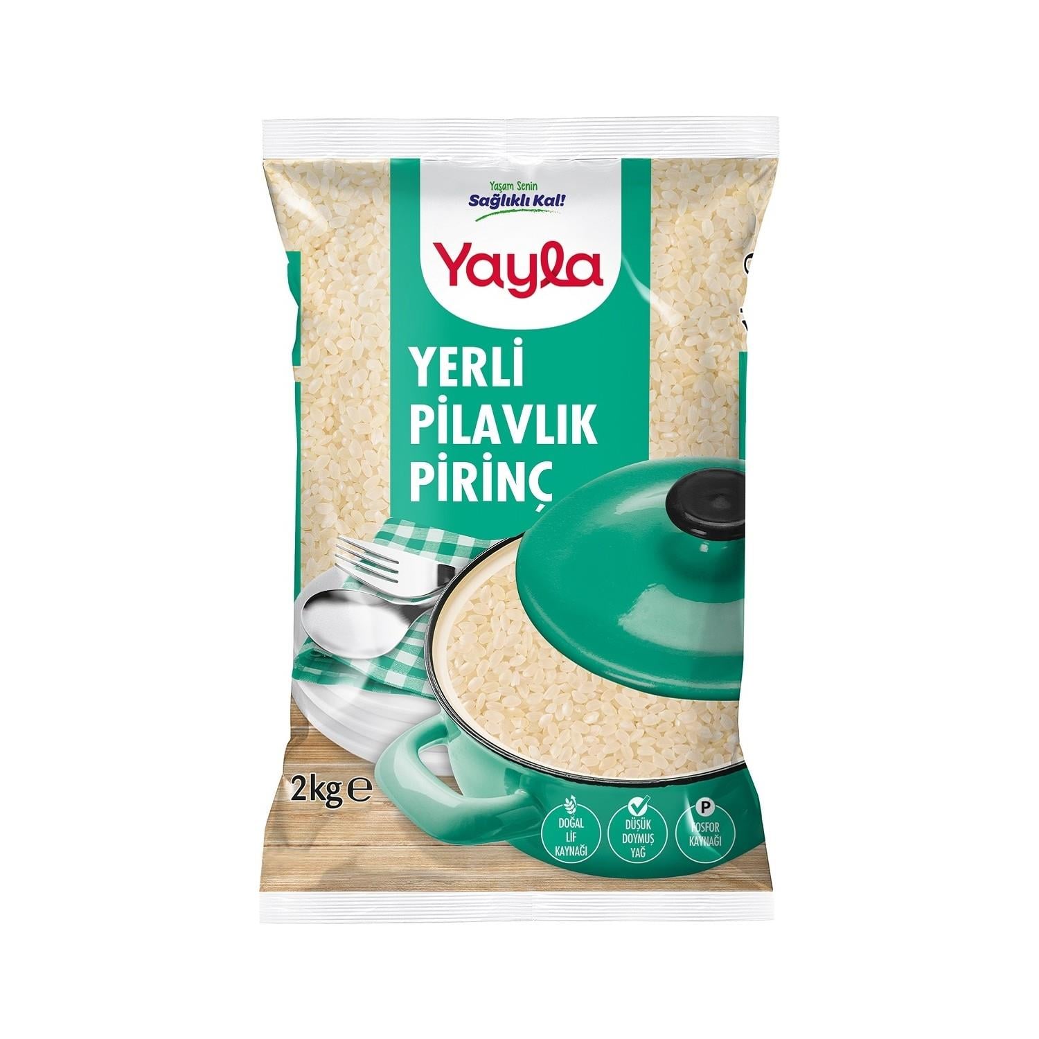 YAYLA PİLAVLIK PİRİNÇ 2 KG YERLİ