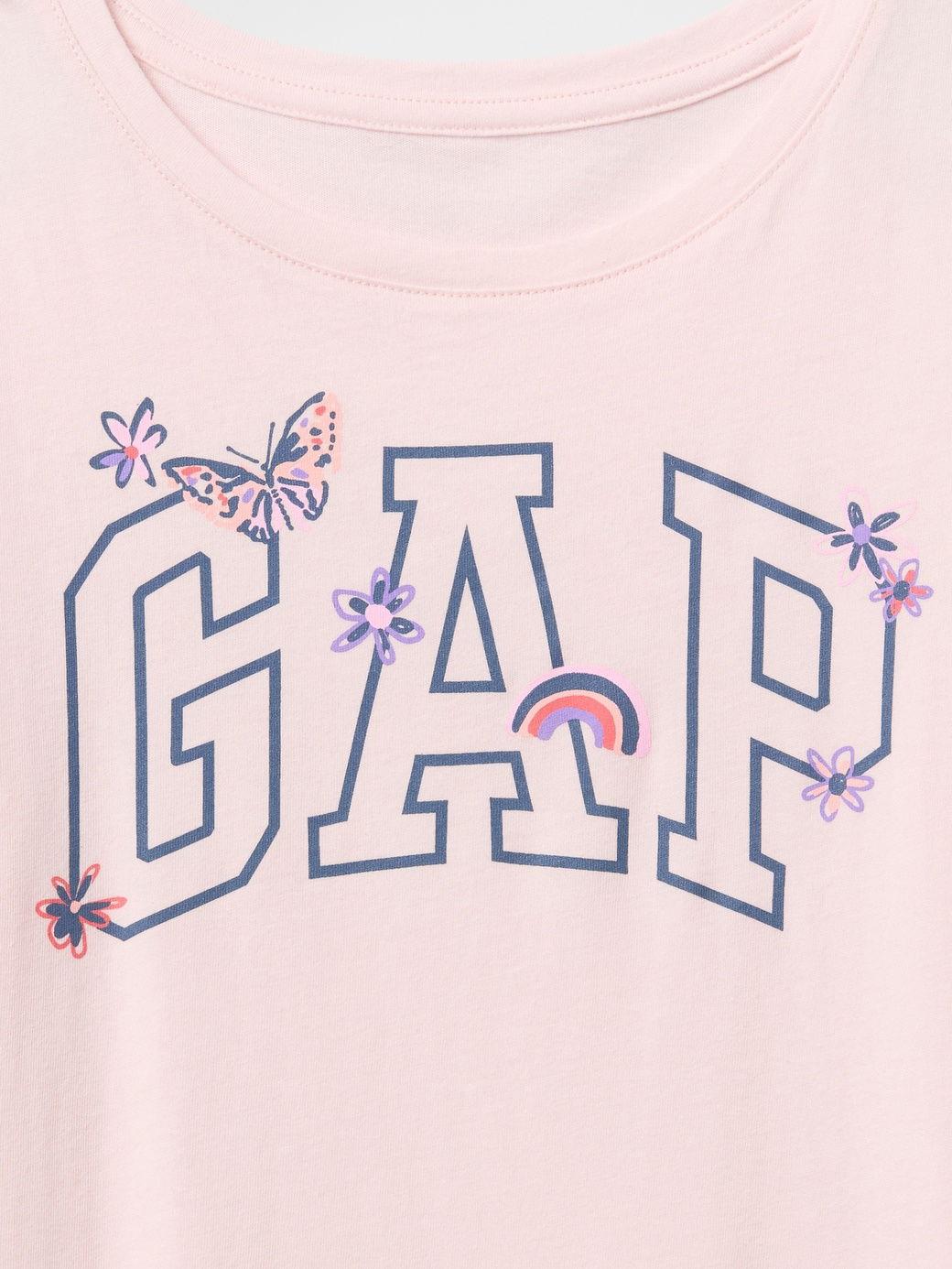 Kız Çocuk | Gap Logo T-Shirt Kelebek