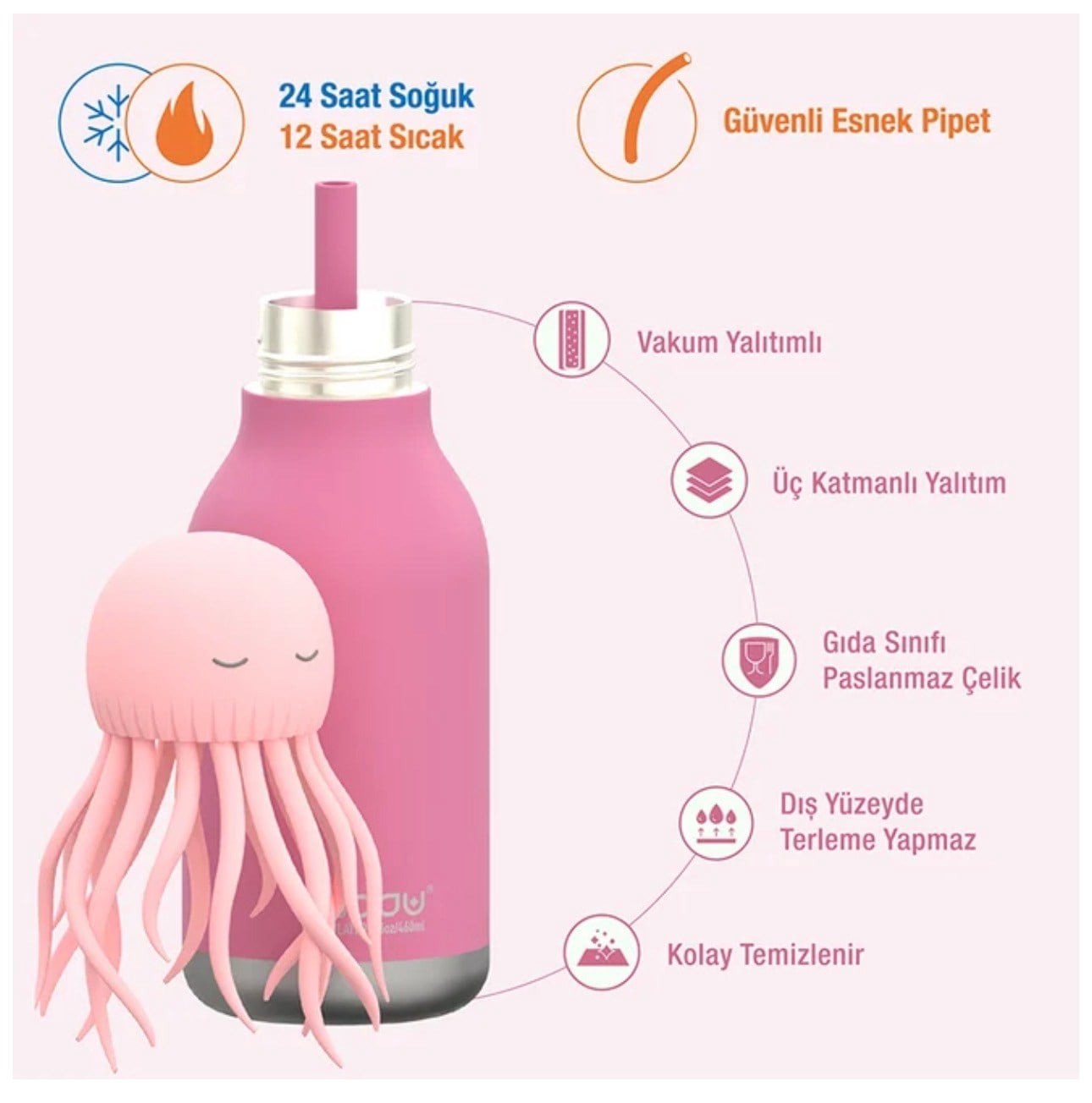 Asobu Bestie Bottle - Jellyfish
