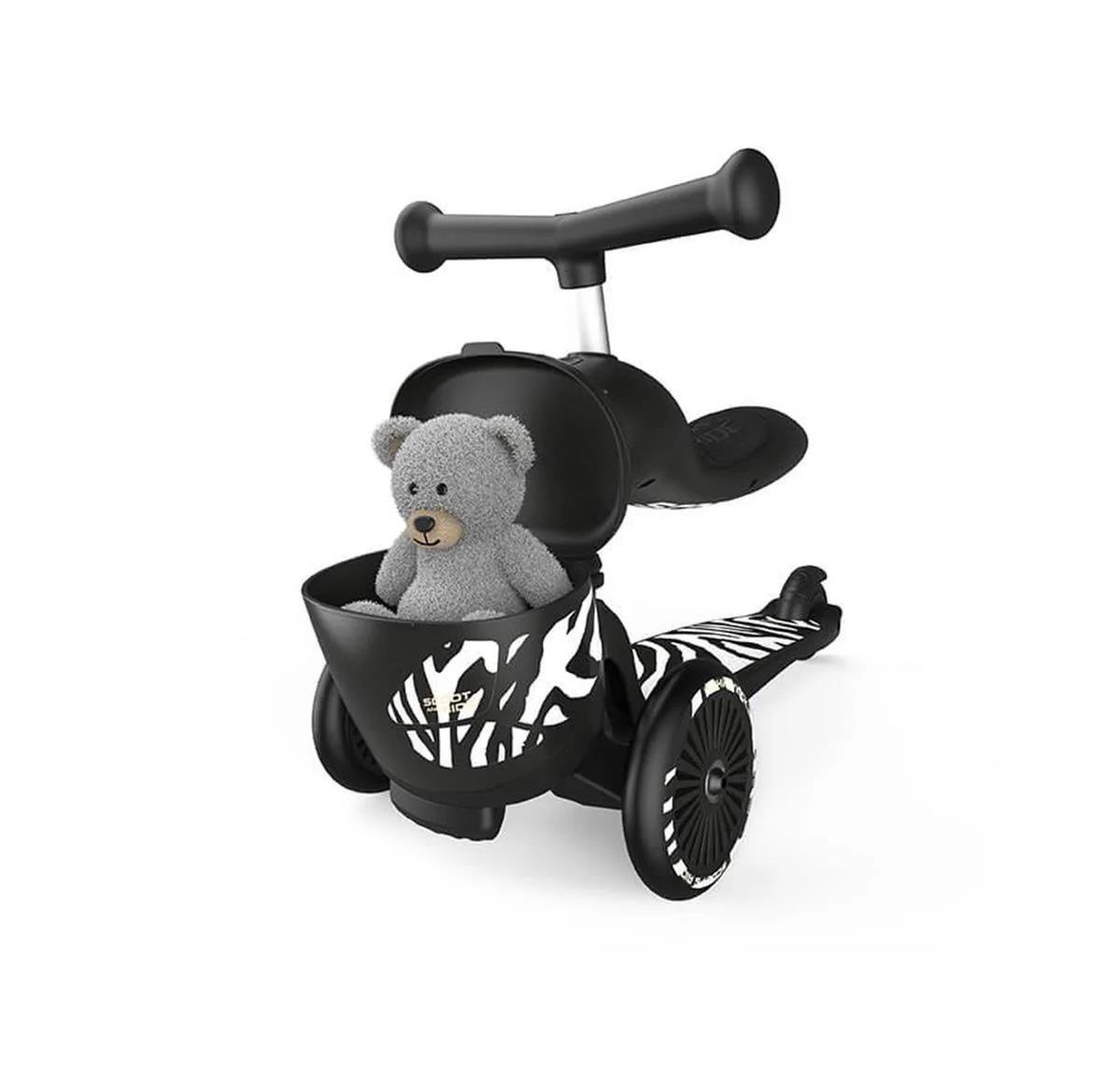 Scoot and Ride Highwaykick 1 Lifestyle Scooter - Zebra