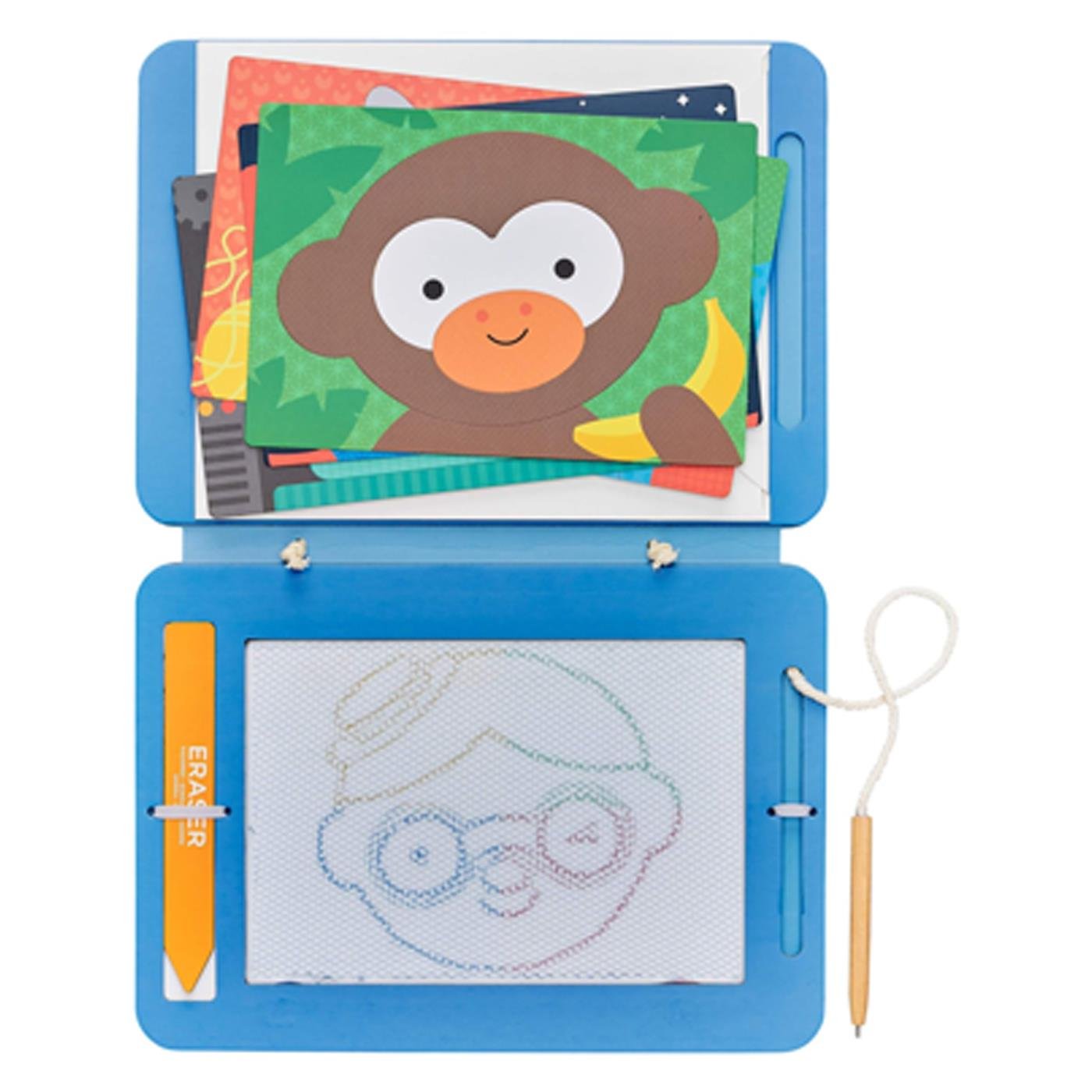 Petit Collage Sihirli Çizim Tahtası - Funny Faces