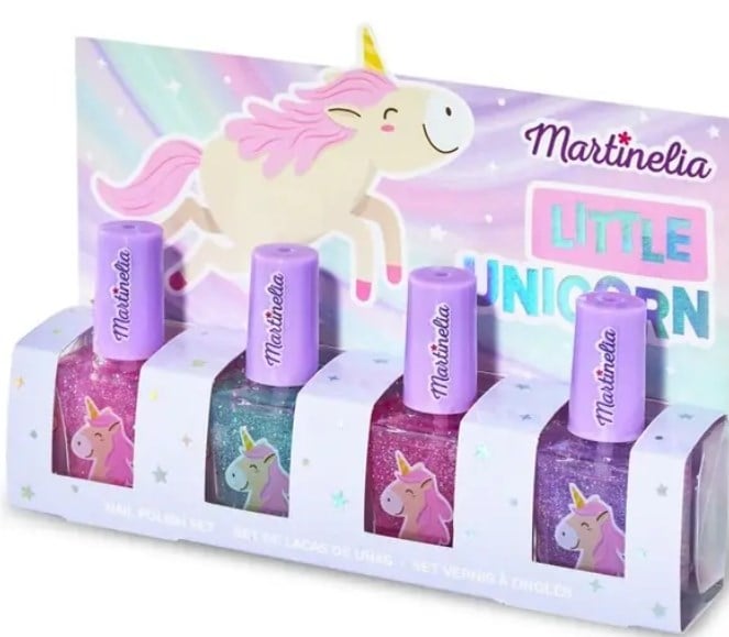Martinelia Lıttle Unicorn Kız Çocuk Pırıltılı Oje Seti
